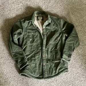 LL Bean 1912 Heritage Lined Shirt Jac